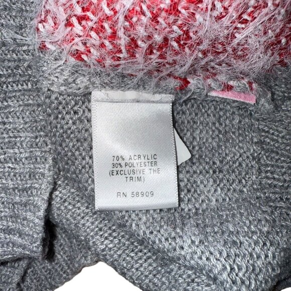 Adventure Wear By Copper Key Polar Bear Sweater Grey Size 3T - Picture 4 of 5